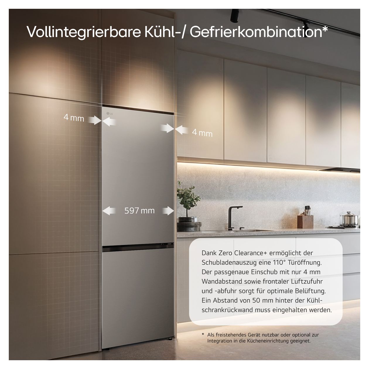 GBBS514CPY 220 l / 113 l Kühl-Gefrierkombi freistehend NoFrost 169 kWh Jahr  (Silber) 