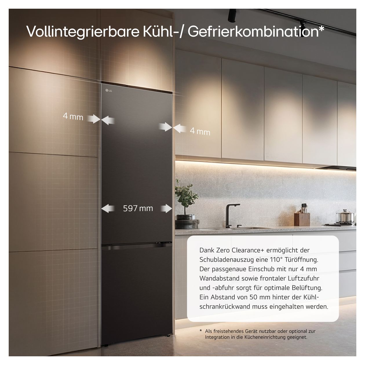 GBBS524AEV 262 l / 113 l Kühl-Gefrierkombi freistehend NoFrost 112 kWh Jahr  (Schwarz) 