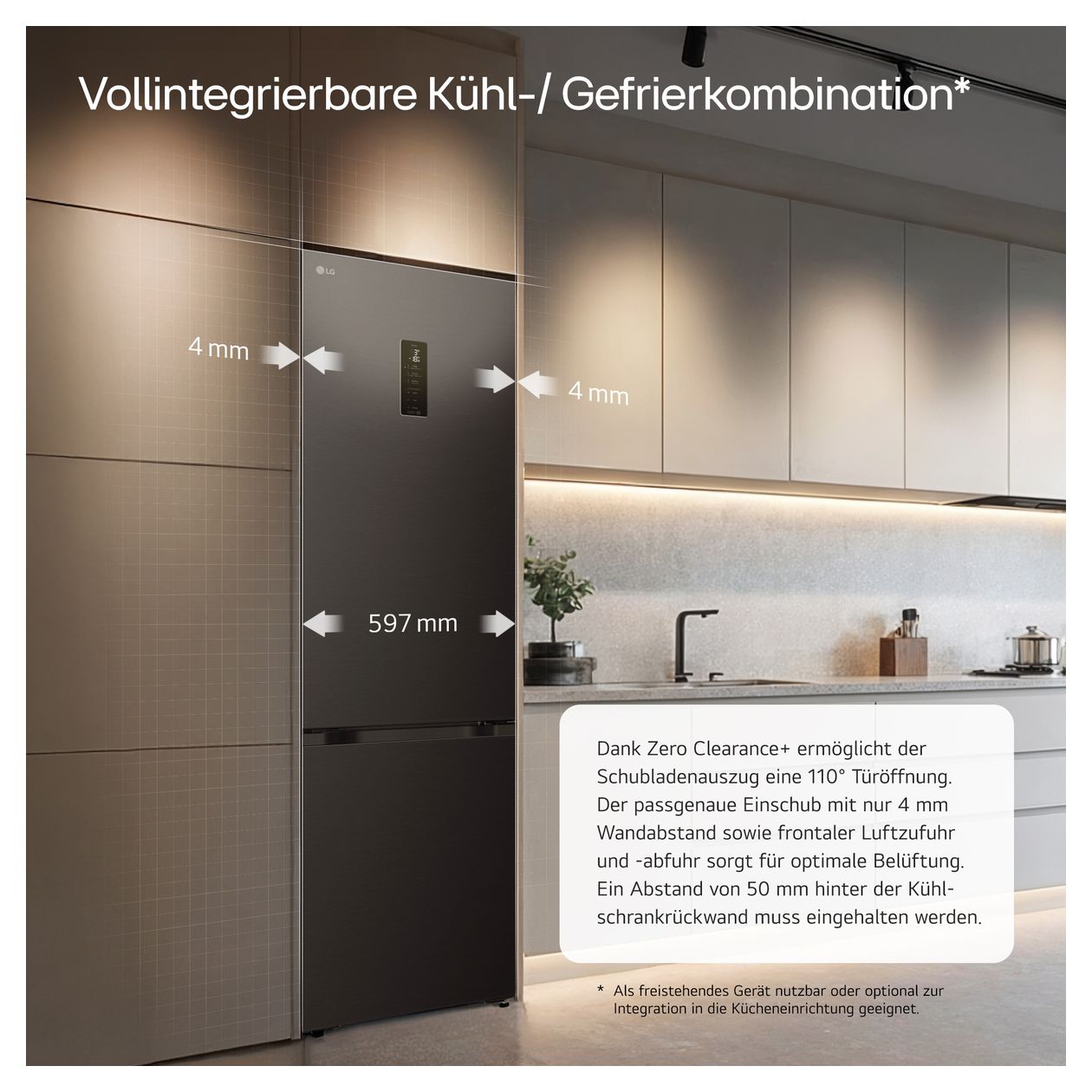 GBBS727AEV 262 l / 113 l Kühl-Gefrierkombi freistehend NoFrost 112 kWh Jahr  (Schwarz) 