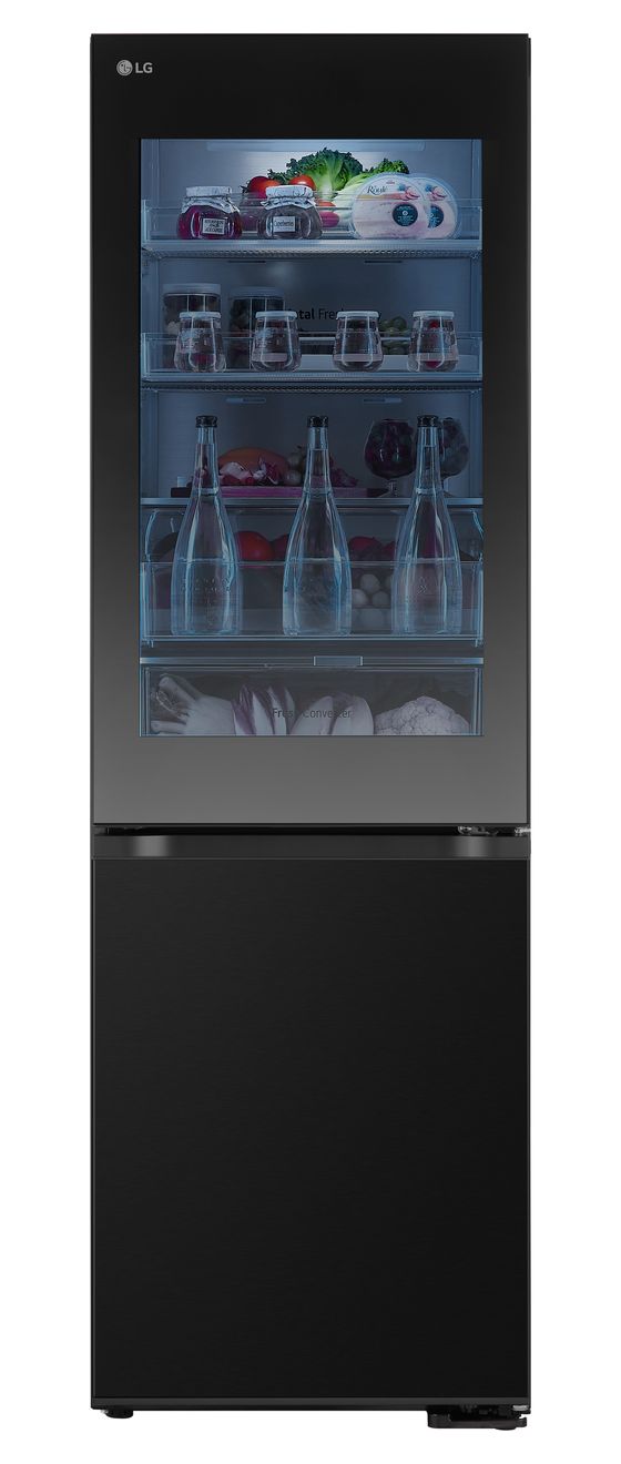 GBG5160CEV 239 l / 110 l Kühl-Gefrierkombi freistehend NoFrost 172 kWh Jahr  (Schwarz) 
