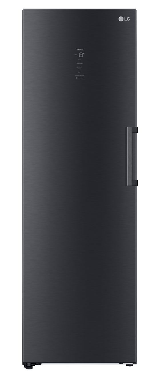 GFM61MCCSF 324 l / Kühlschrank freistehend EEK: D 211 kWh Jahr NoFrost  (Schwarz) 