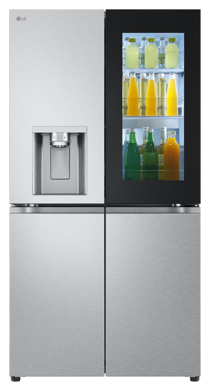 GMG961MBKE Side-by-Side Kühl-/ Gefrierkombination 363 l / 274 l 354 kWh NoFrost 1792 mm x 914 mm  (Edelstahl) 