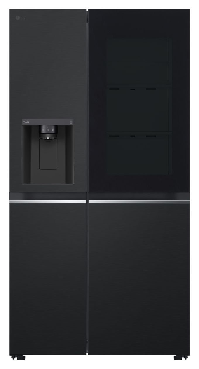 GSGV81EPLL Side-by-Side Kühl-/ Gefrierkombination 416 l / 219 l 350 kWh NoFrost 1790 mm x 913 mm  (Schwarz) 