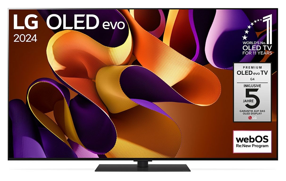 OLED55G49LS OLED 139,7 cm (55 Zoll) Fernseher 4K Ultra HD VESA 300 x 200 mm (Schwarz) 