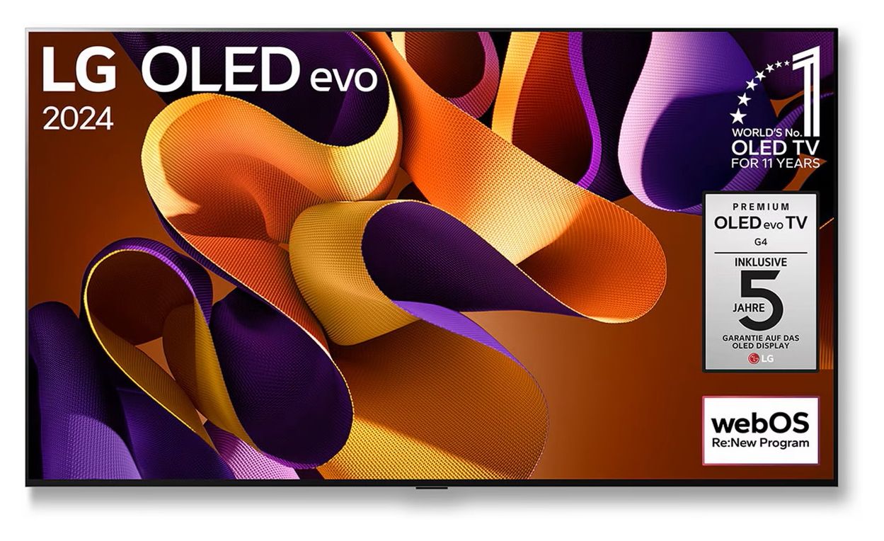 OLED97G48LW OLED 2,46 m (97 Zoll) Fernseher 4K Ultra HD (Schwarz) 