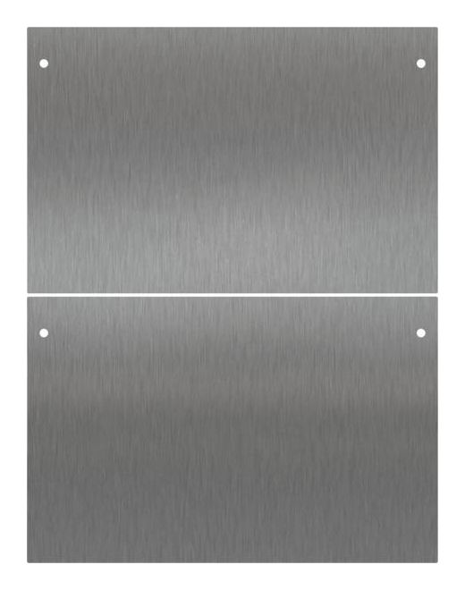 990486000 Edelstahlpaneel 86 cm (Edelstahl) 
