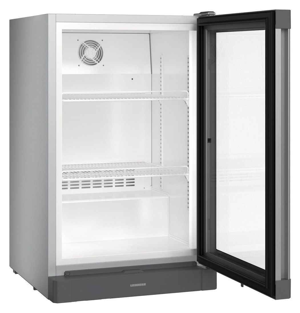 BCv1103-22 Thekenkühlgerät 75 l / Tischkühlschrank EEK: C 312 kWh Jahr  (Silber) 