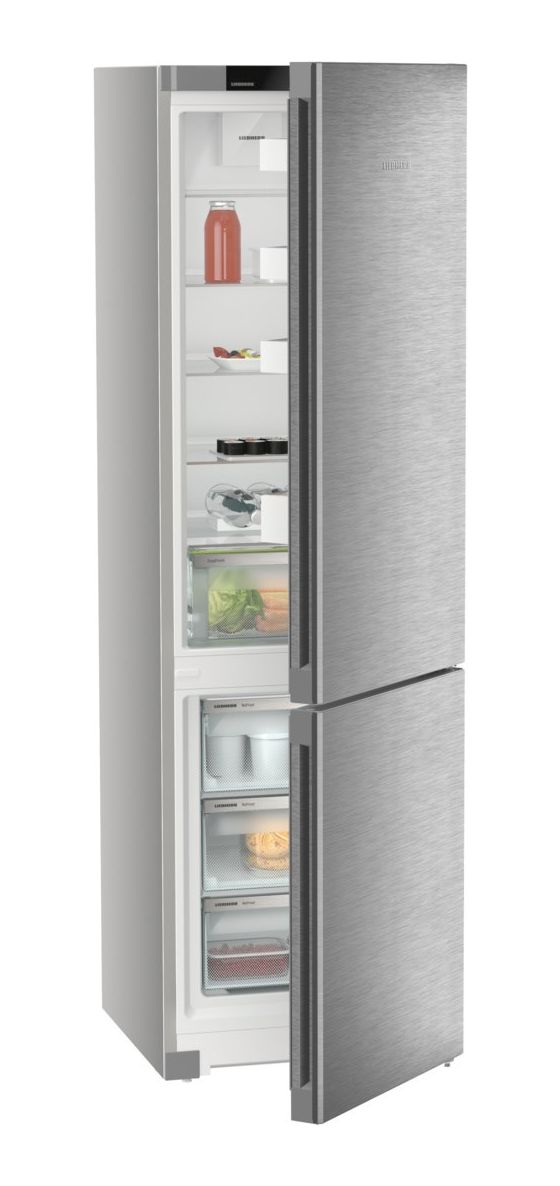 CNsdc5703-22 268 l / 103 l Kühl-Gefrierkombi freistehend NoFrost 162 kWh Jahr  (Silber) 