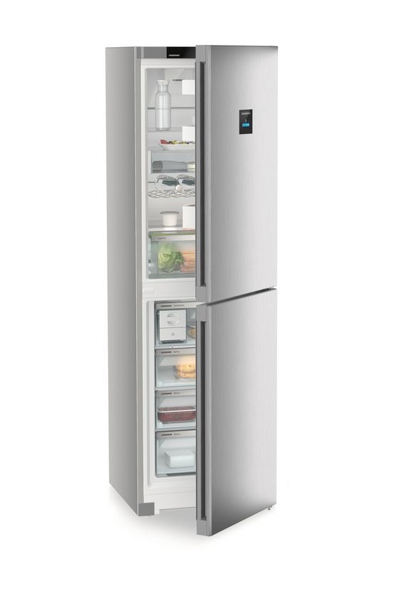 CNsfc573i-22 227 l / 132 l Kühl-Gefrierkombi freistehend NoFrost 168 kWh Jahr  (Silber) 