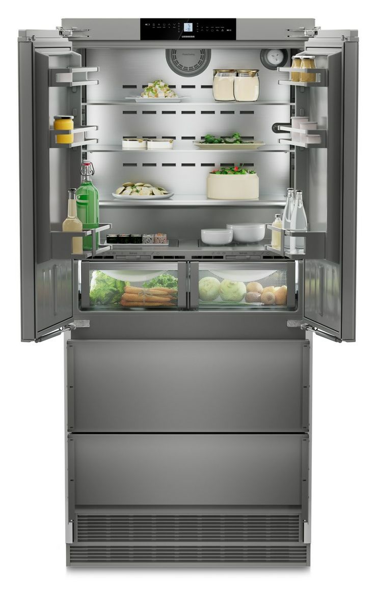 ECBNe8872-20 363 l / 160 l 2,07 m Einbau Kühl-/Gefrierkombination French Door 339 kWh NoFrost 