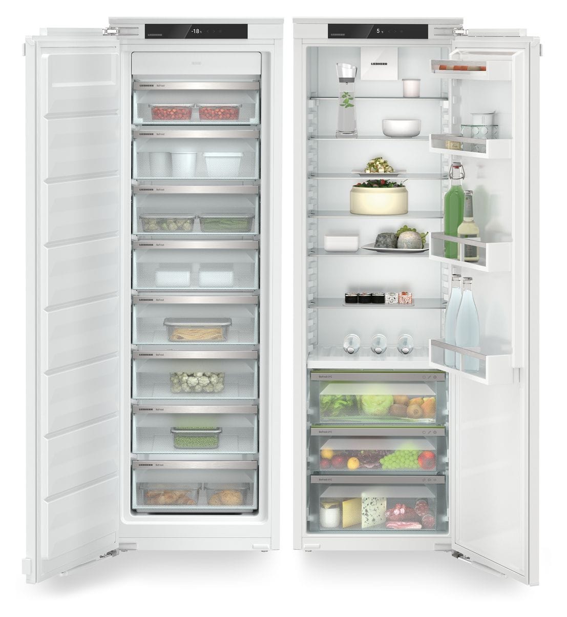 IXRF5125-22 Plus BioFresh 294 l / 213 l Einbau Kühl-/Gefrierkombination NoFrost 