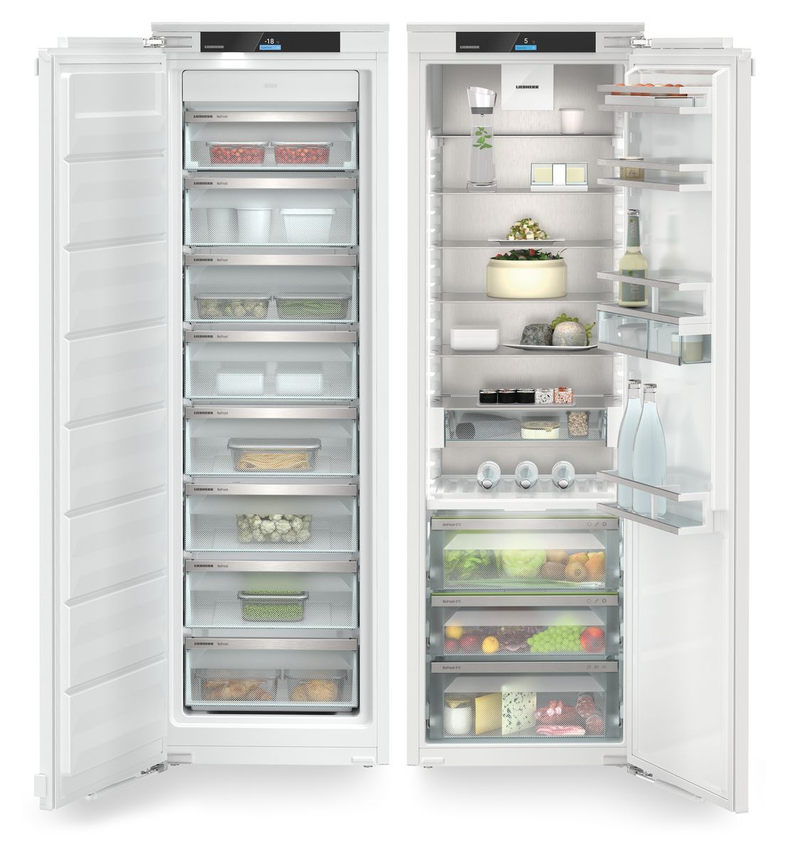 IXRF5155-22 Prime BioFresh 296 l / 213 l Einbau Kühl-/Gefrierkombination NoFrost 
