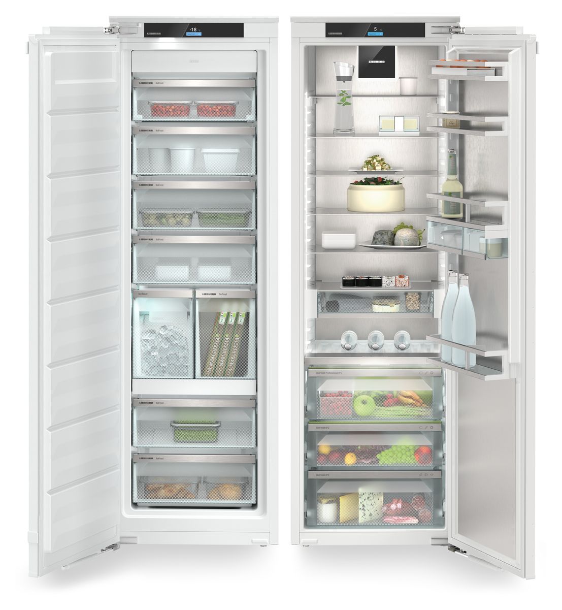 IXRF5186-22 Peak BioFresh 296 l / 213 l Einbau Kühl-/Gefrierkombination NoFrost 