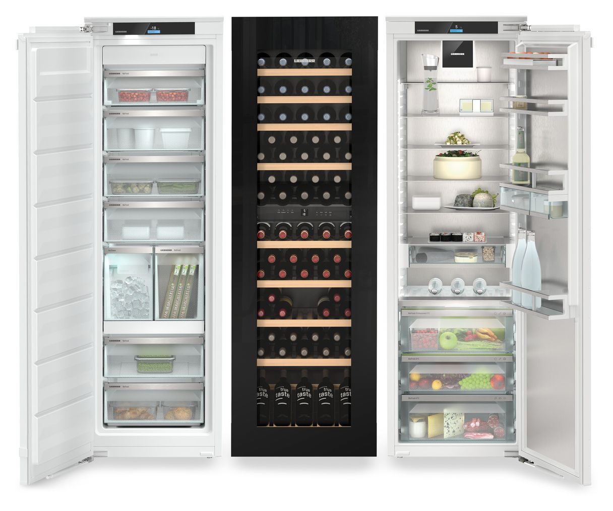 IXRFW5183-22 Peak BioFresh 296 l / 213 l Einbau Kühl-/Gefrierkombination NoFrost 