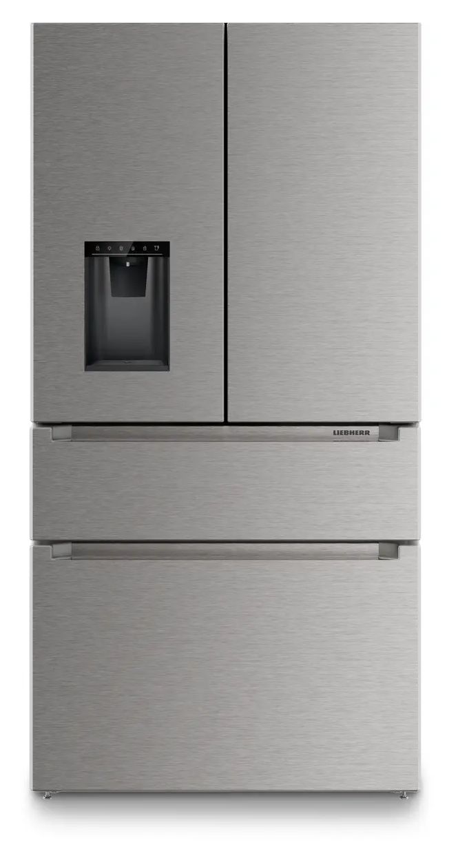 MBsddi9528-20 Plus BioFresh Side-by-Side Kühl-/ Gefrierkombination French Door 308 l / 230 l 284 kWh NoFrost 1805 mm x 906 mm  (Silber) 