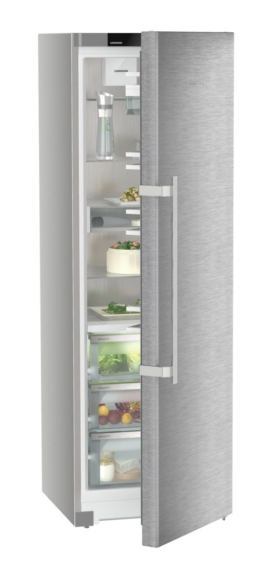 RBsdc525i-22 387 l / 387 l Kühlschrank freistehend EEK: C 108 kWh Jahr  (Silber) 