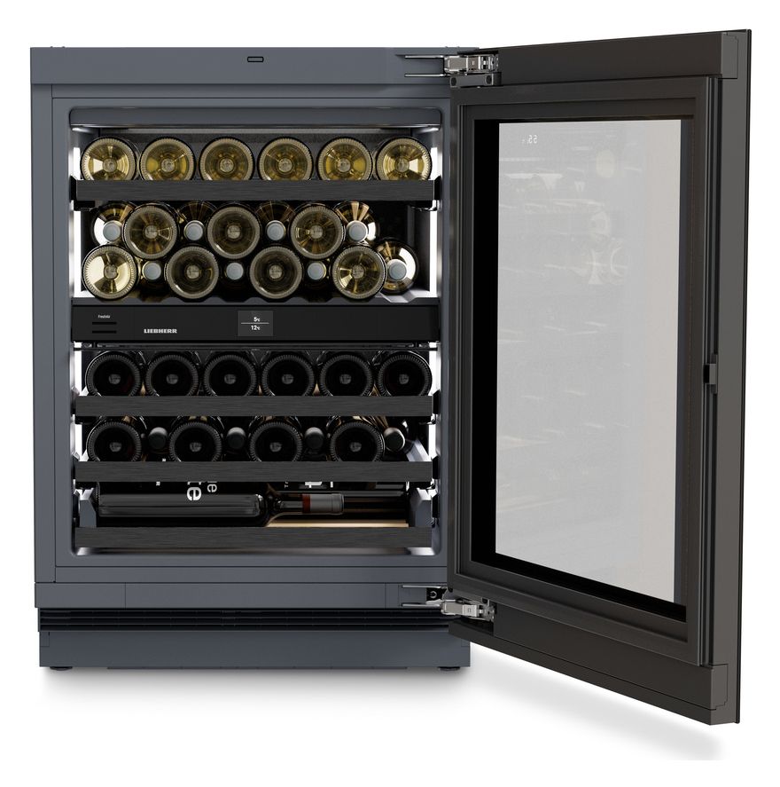 UWgbi3782-20 Vinidor Selection Weinkühler Unterbau 2 Zonen 32 Flasche(n) 
