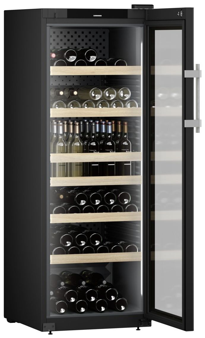 WFbli5041-20 Professional Weinkühler Freistehend EEK: F 1 Zonen 158 Flasche(n) 