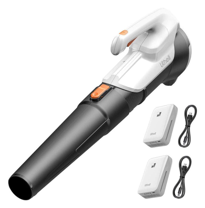 Litheli U20 Handy+ Akku-Laubbläser mit Akku 2 * 2/0Ah SE 