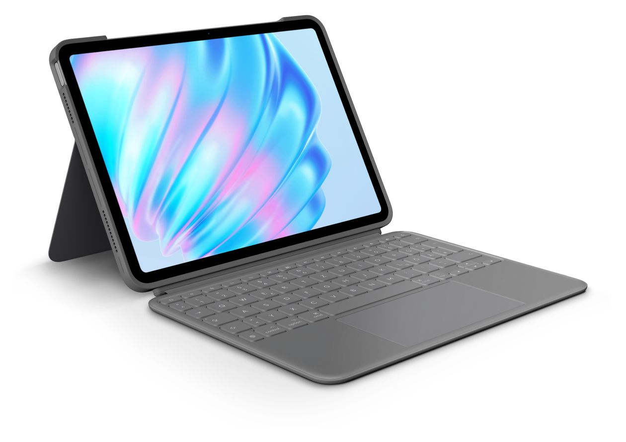 Combo Touch für Apple iPad Air 11-inch (M2) bis 27,9 cm (11") (Oxford Grey) 