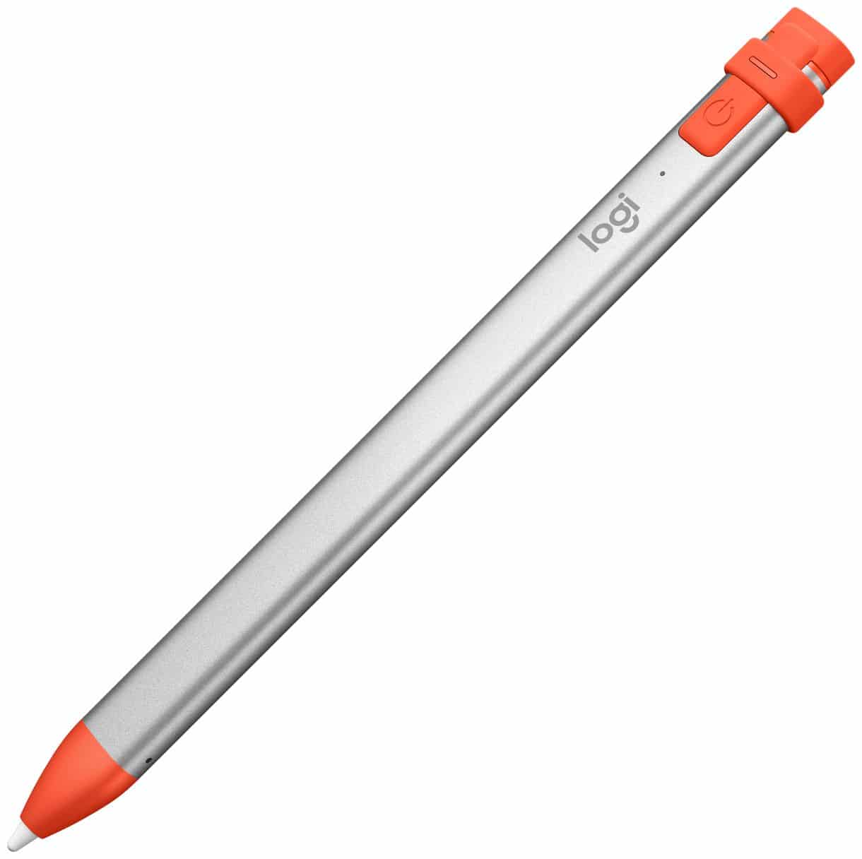 Crayon Bluetooth Eingabestift Oval für Apple iPad Air (4th gen)(A2316, A2324, A2325, A2072) Orange, Weiß 