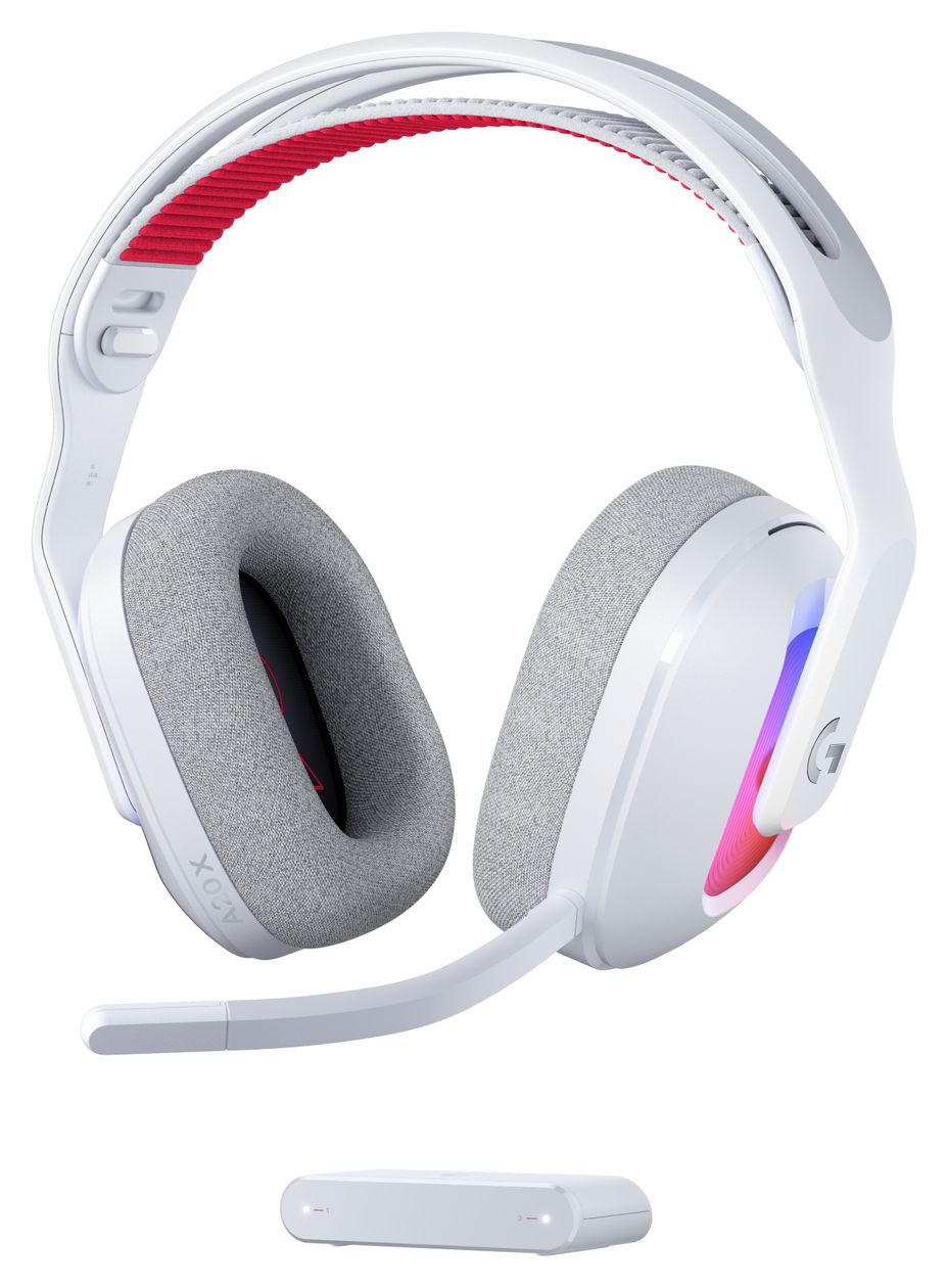 Astro A20X Over Ear Bluetooth Kopfhörer kabelgebunden&kabellos 90 h Laufzeit USB Typ-C  (Weiß) 