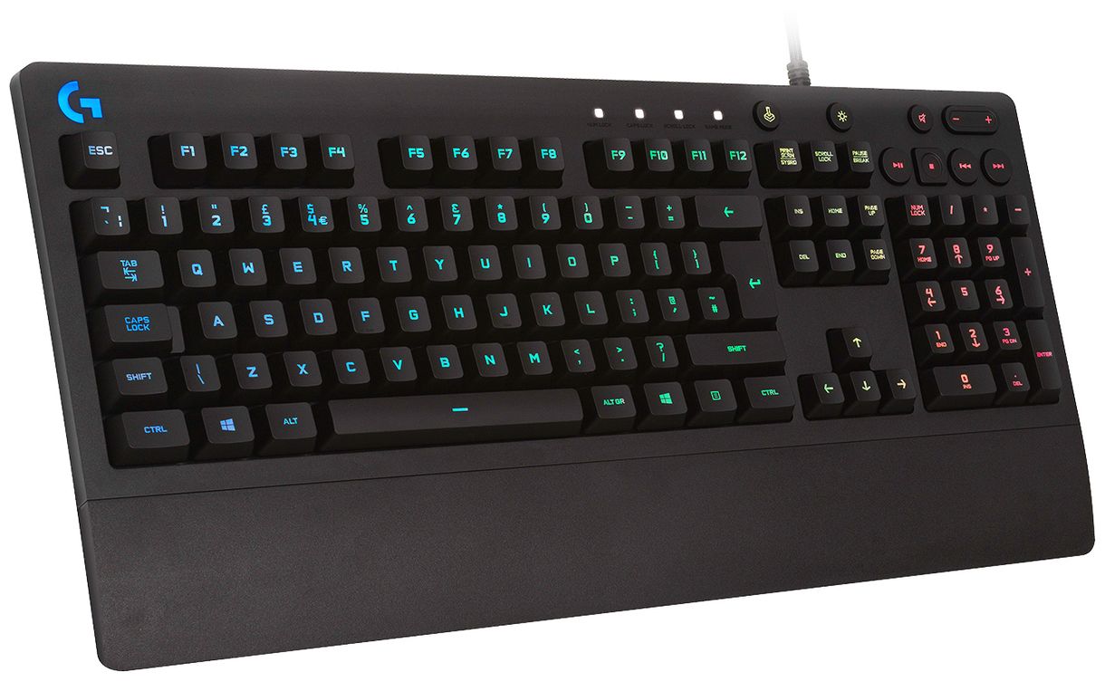 G213 RGB-LED Gaming Tastatur (Schwarz) 