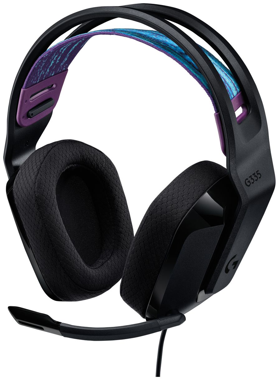 G335 Over Ear Kopfhörer Kabelgebunden (Schwarz) 