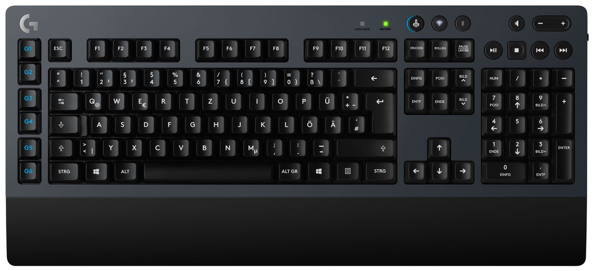 G613 Gaming Tastatur (Grau) 
