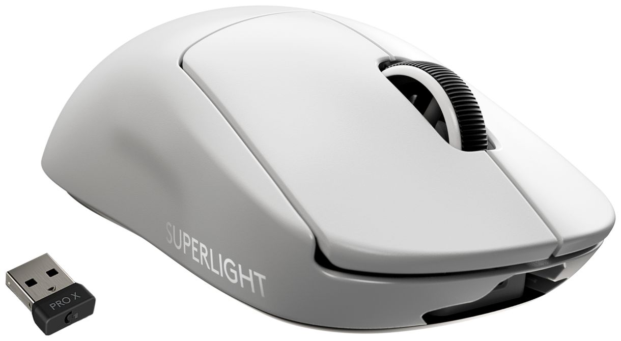 Pro X Superlight 25600 DPI Gaming Maus (Weiß) 