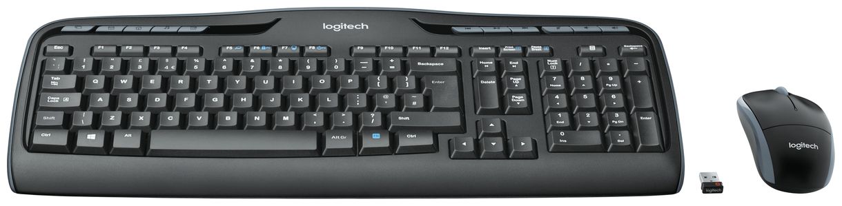 MK330 Büro Tastatur (Schwarz) 