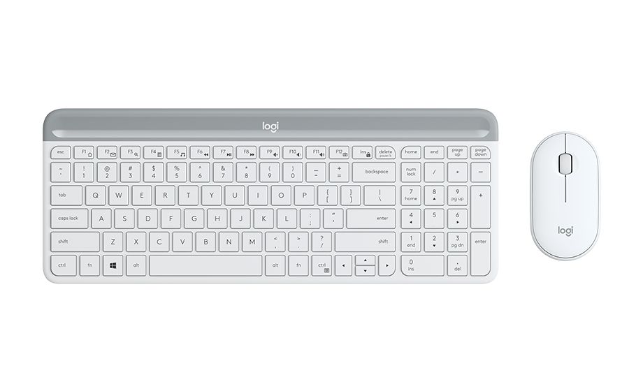 MK470 Universal Tastatur RF Wireless 2.4 GHz  (Weiß) 