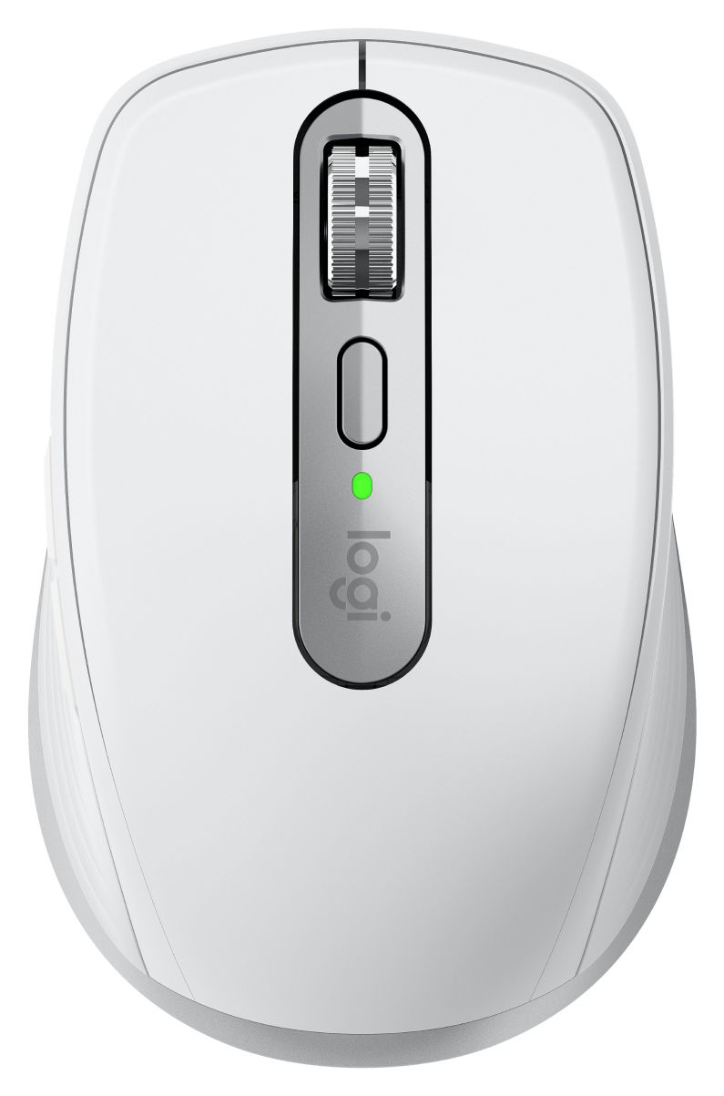 MX Anywhere 3S for Mac 8000 DPI Büro Maus Laser  (Silber, Weiß) 