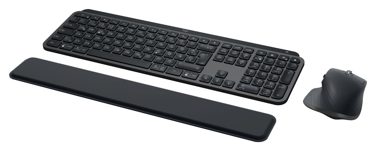 MX Keys S Combo LED Büro Tastatur Bluetooth  (Graphit) 