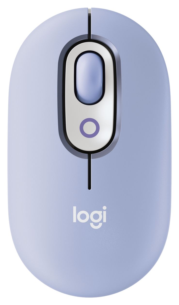 Pop 4000 DPI Universal Maus Optisch  (Lila) 