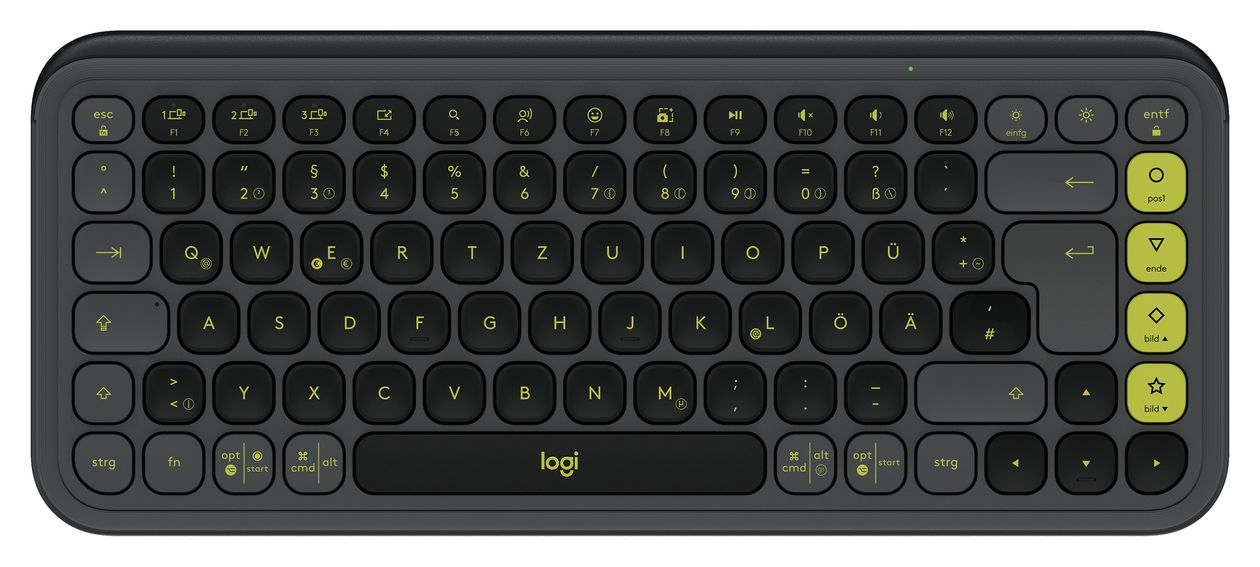POP Icon Keys Universal Tastatur Bluetooth  (Graphit) 