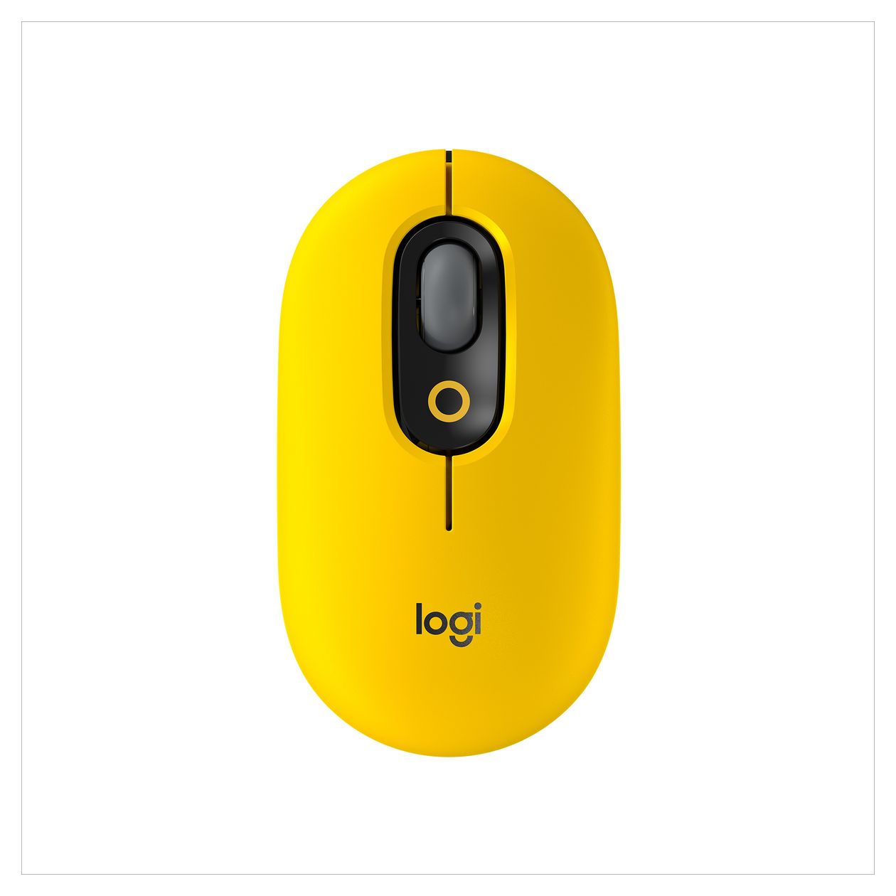 POP Mouse 4000 DPI Büro Maus Optisch (Gelb) 