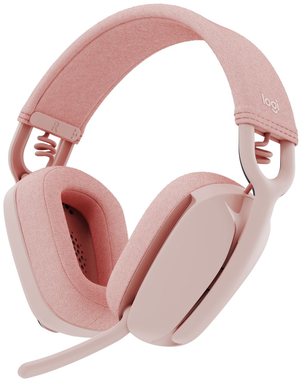 Zone Vibe 100 Over Ear Bluetooth Kopfhörer kabellos 20 h Laufzeit (Pink) 