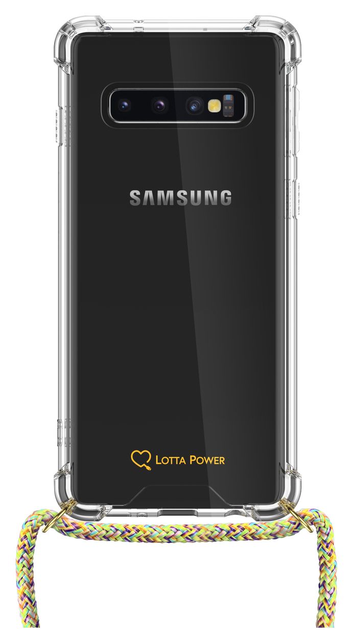 Phone Necklace Cover für Samsung Galaxy S10 (Mehrfarbig) 