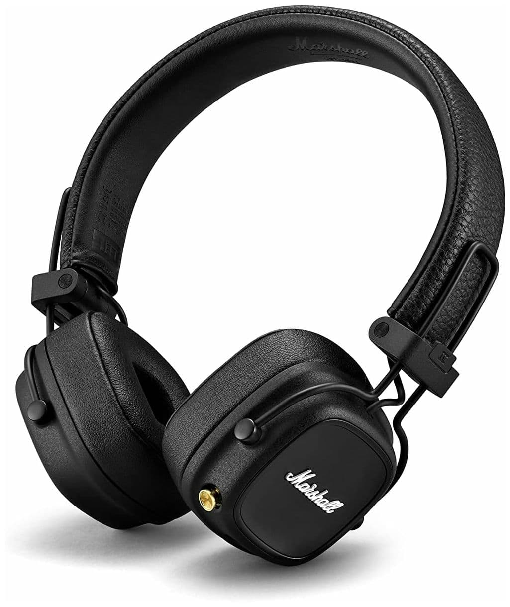 Major IV Over Ear Bluetooth Kopfhörer kabelgebunden&kabellos (Schwarz) 