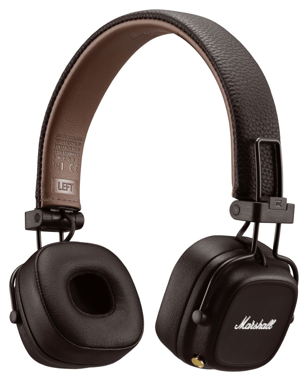 Major IV Over Ear Bluetooth Kopfhörer kabelgebunden&kabellos (Braun) 