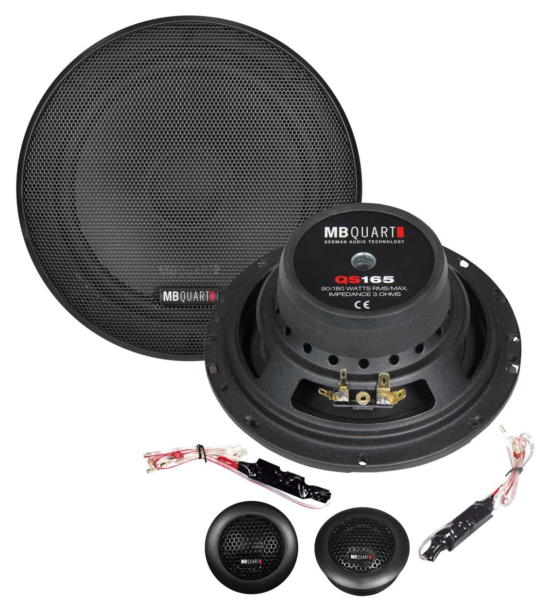 QS165 2-Wege Einbaulautsprecher 180 W 