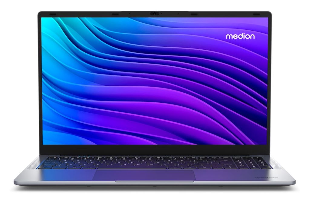 E15223 MD62644 Full HD Notebook 39,6 cm (15.6 Zoll) 1920 x 1080 Pixel 4 GB Ram 128 GB SSD Windows 11 Home in S mode Intel® N max. 3,4 GHz intern  (Grau) 