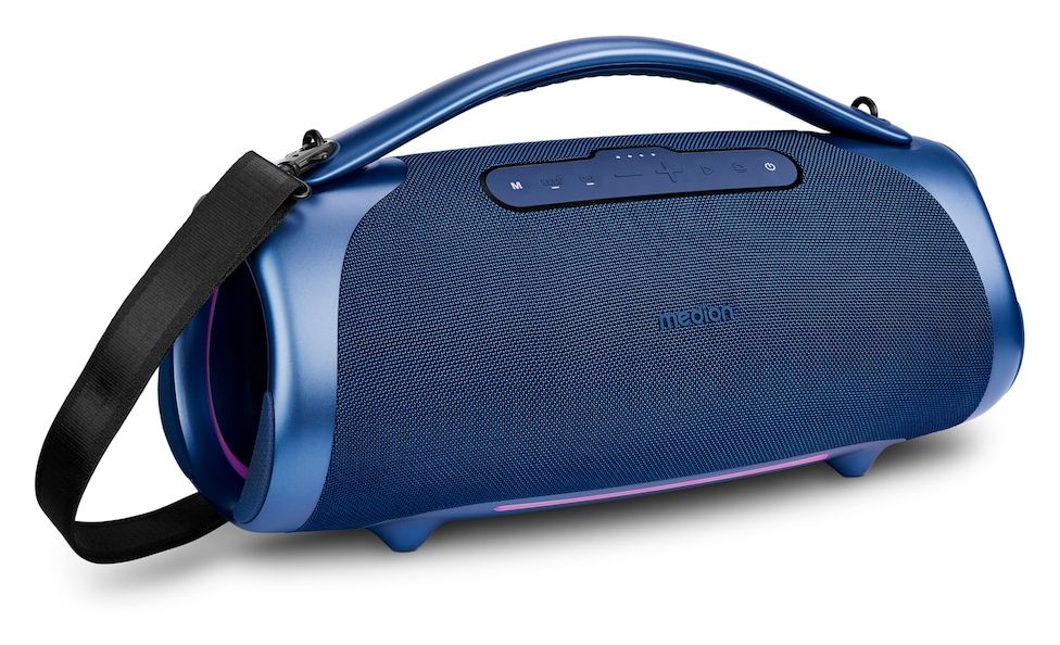 Life P61768 100 W Bluetooth Lautsprecher IPX7 Laufzeit bis 30 h  (Blau) 