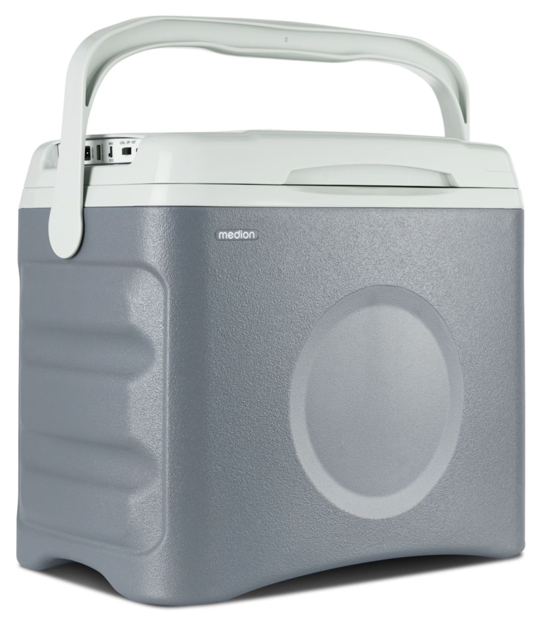 MD10735 25 l Kühlbox  (Silber) 