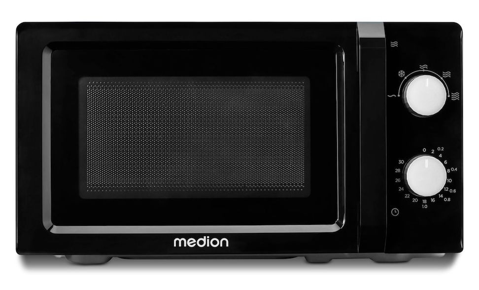 MD11475 Freistehende Mikrowelle 700 W Größe: klein 5 Stufen  (Schwarz) 