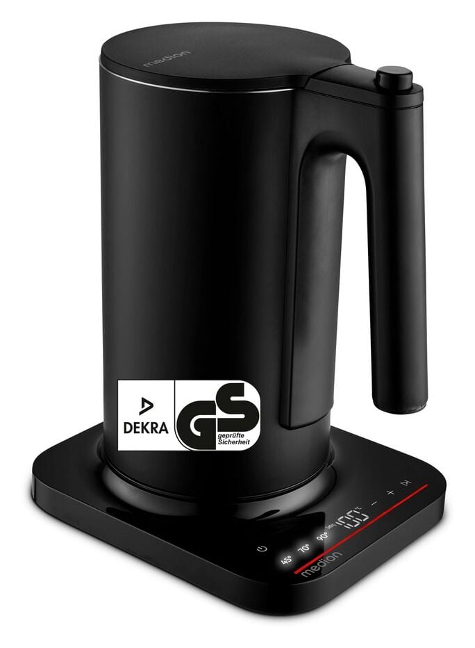 MD12106 1,5 l Wasserkocher 2200 W  (Schwarz) 