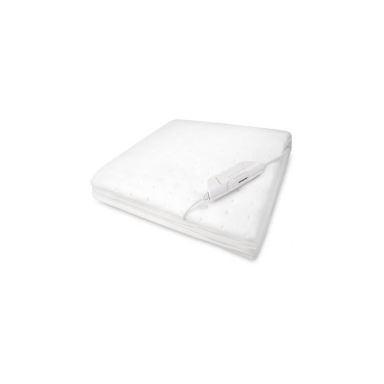 HU662 Wärmeunterbett Elektrisch beheizter Überwurf 100 W  (Weiß) 
