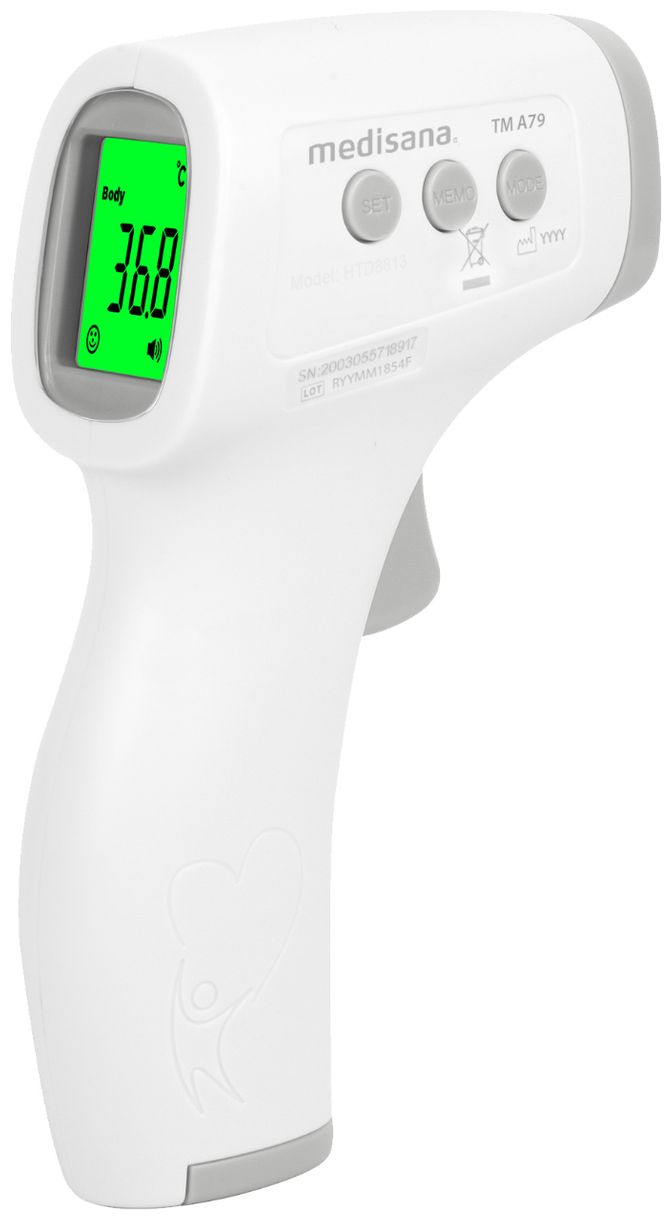 TMA79 kontaktloses Infrarot Thermometer Grau, Weiß 