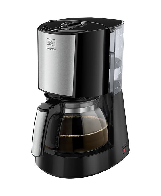1017-13 Enjoy Top 10 Tassen Filterkaffeemaschine 1,2 l  (Schwarz) 
